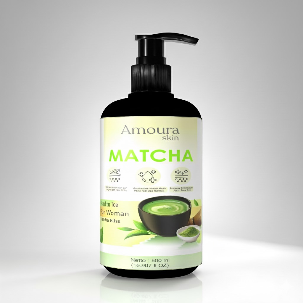 Amoura Head To Toe For Woman Matcha Bliss 500 ml
