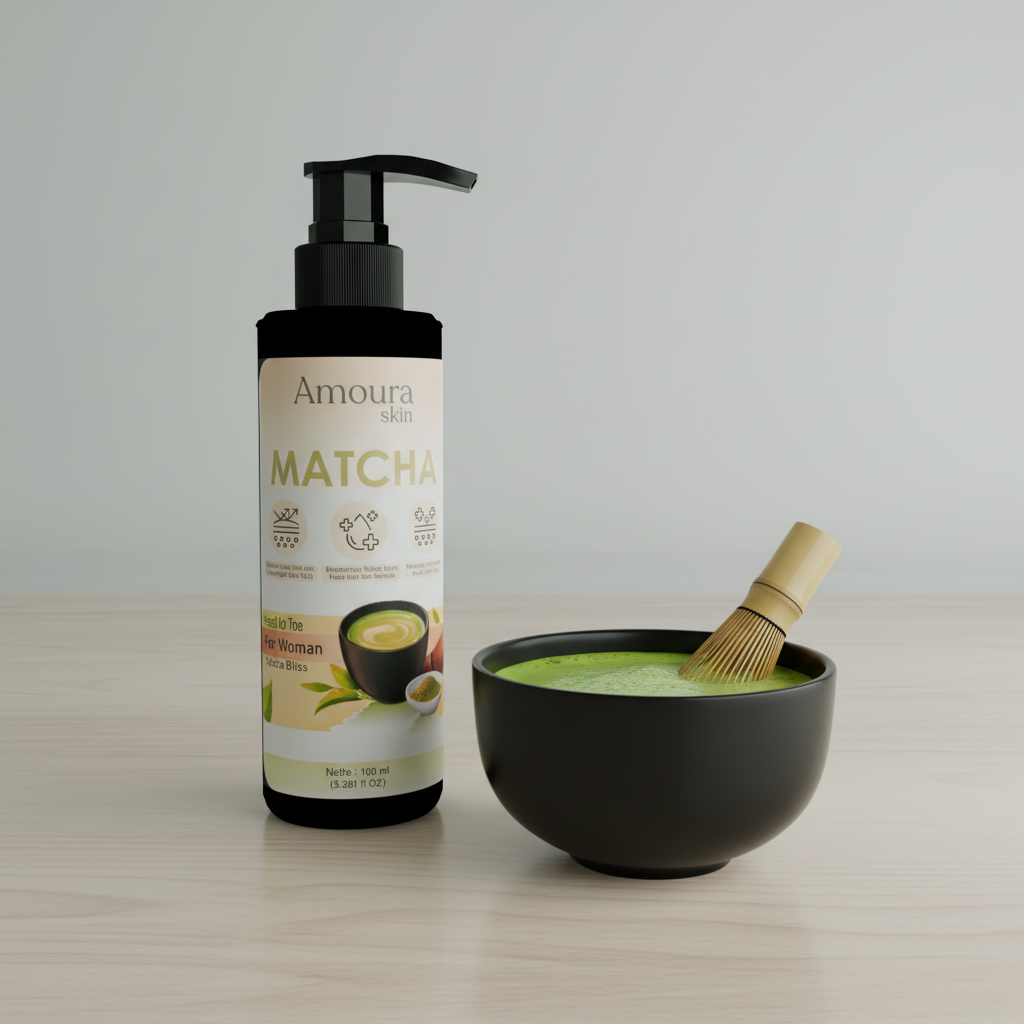 Amoura Head To Toe For Woman Matcha Bliss 100 ml Non-SLS Formula